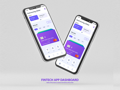 Fintech App design graphic design mobile app ui ux