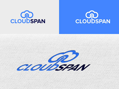 CloudSpan branding design illustration logo