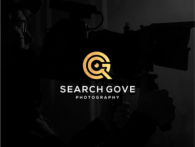 SEARCH GOVE PHOTOGRAPHY LOGO DESIGN 3d animation branding design graphic design icon illustration initials logo logo monogram logo motion graphics ui vector