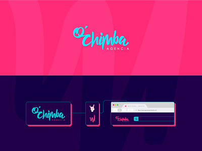 Que Chimba Agencia branding design flat graphic design icon illustration illustrator minimal typography ui