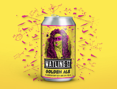 WATLING ST. BEER UPGRADE beer branding design illustration logo packaging design typography