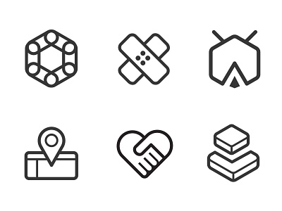 LOCKet official website icons icon illustration ui vector