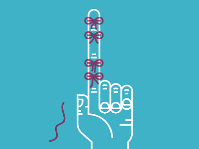 Unrealistic Hand Illustration illustration oddly long finger poster