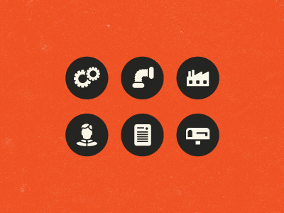 Industrial Website Icons