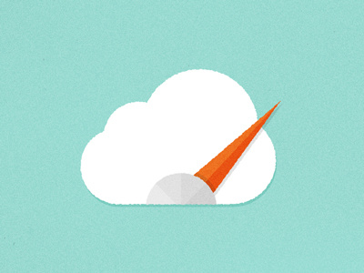 Cloud Performance cloud color design icon illustration nebo server stuff