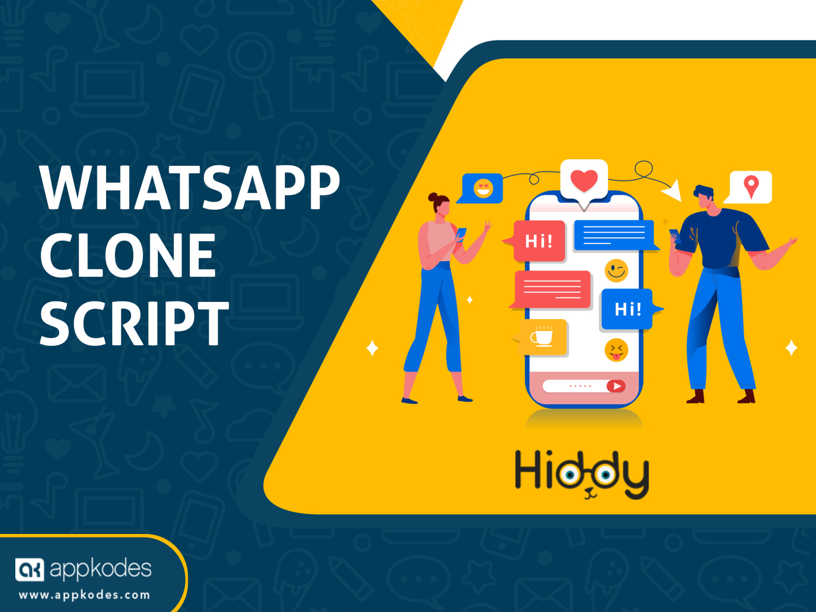 Whatsapp clone with remarkable & engaging features by SteveHendry on