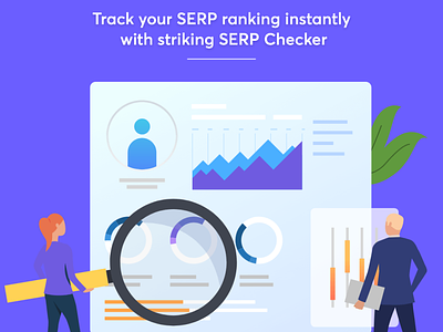 Google rank checker to track targeted keywords in SERP