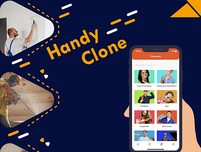 On demand service app using Handy clone handyclone