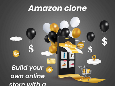 Amazon clone with mobile apps - Appkodes fantacy