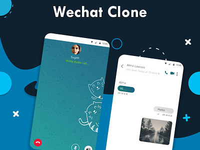 Develop an communication app like  WeChat using WeChat clone