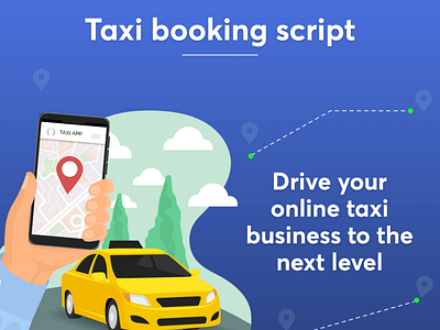 Feature-rich taxi booking app using Taxi booking script