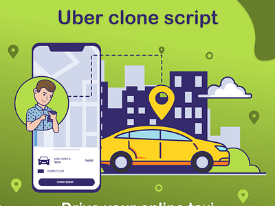 Develop a feature-rich taxi booking app using Uber clone uber app clone script uber clone uber clone script