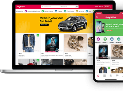 Classifieds app by utilizing the best letgo clone script