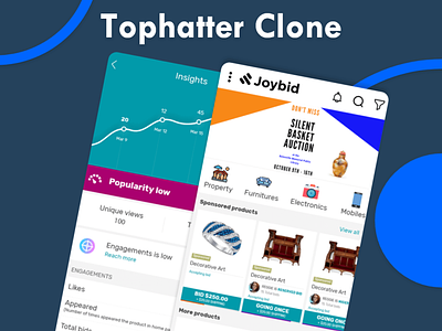 Tophatter clone script