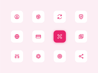 Icon Set app icon app ui branding flat design flat icon icon icon pack icons iconset minimal minimal icon