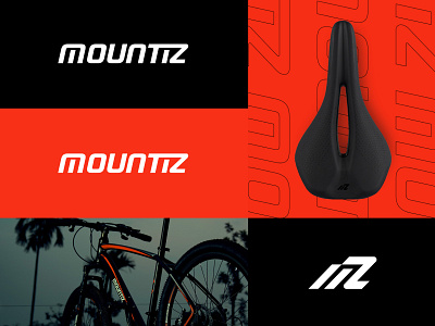 Mountiz | Brand Identity bike bikeshop brand brandidentity cycle logo mark logodesign logos logotype minimal monogram mountiz typography wordmark