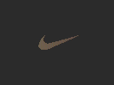 DOTBRANDS | Nike Logo adidas air brand dot dotart font gold golden logo mark nike