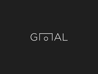 GOAL | Wordmark clever creative logos logotypes drive genius iconic logo design idea logotype mark minimal logos mnimal modern ride goal