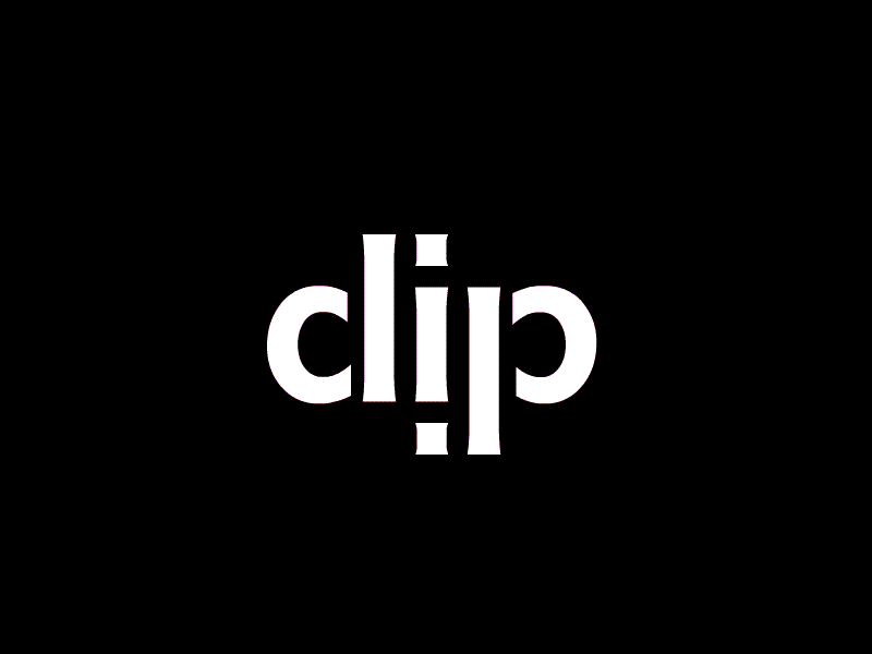 CLIP | Ambigram ambigram ambigram logo animation clip custom lettering logo logotype type typography wordmark