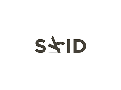 Skid | Wordmark black clover logo fall jump logo logomark mark minimal minimal logo skid typography wordmark