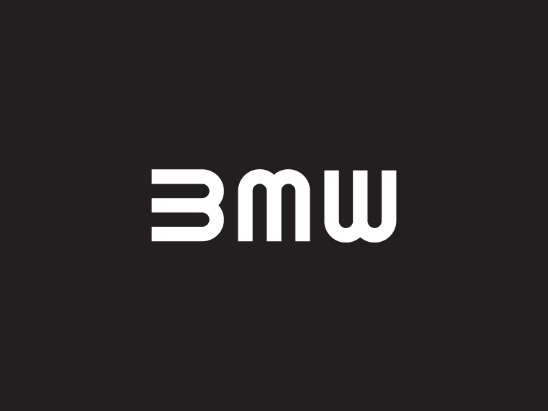 Bmw logo font