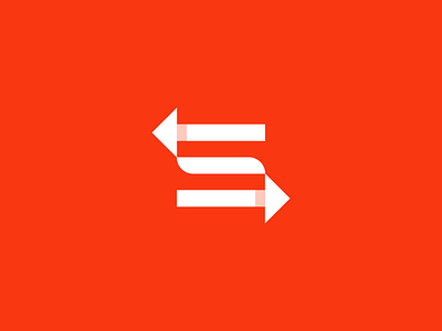 S + Arrow! arrow arrow logo logo logotype mark monogram s arrow s logo s mark symbol