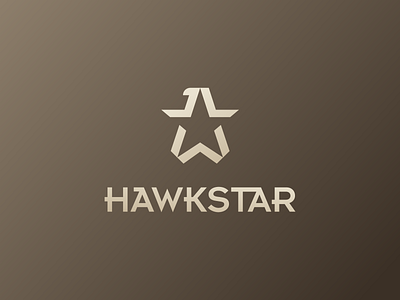 Hawkstar (Unsold) eagle logo enery logo hawk logo logo logo mark logos logotype mark minimal minimal logo monogram star logo star mark typography