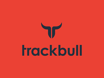 Trackbull Logo bicycle bike brand branding bull bull horn bull logo cycle logo logotype mark minimal track logo tracks