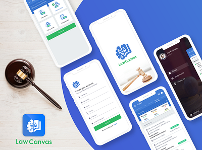 Law Canvas app design flutter law minimal uidesign