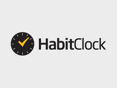 HabitClock logo app check habitclock icon kutan kutanural logo ural usefulideas