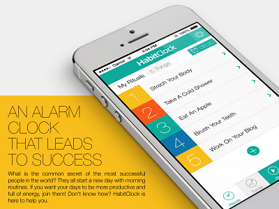 HabitClock app