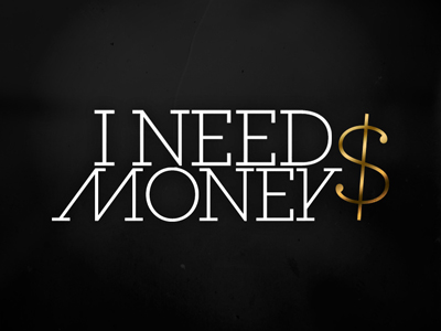 i need money by Kutan URAL on Dribbble