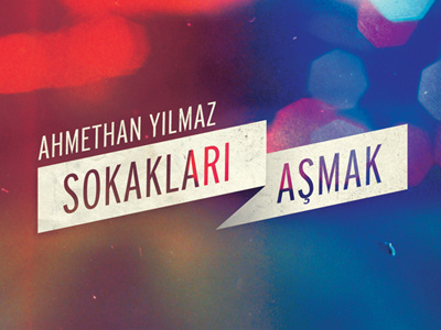 Ahmethan Yilmaz - Sokaklari Asmak / Book Cover / Final april book cover kitap turkey turkish