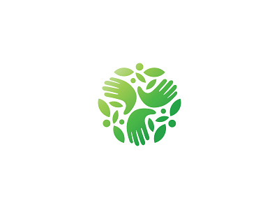 Sustainable Business Logo branding business gradient green. eco. ecology icon logo sustainable