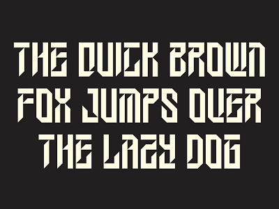 Wesley Gothic | Free Font by Kutan URAL on Dribbble