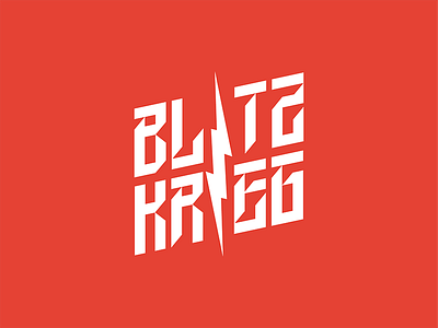 Blitzkreig branding font free freebie german gothic headline history kutanural logo poster typography