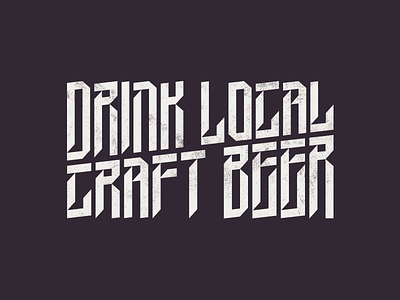 Drink Local Craft Beer