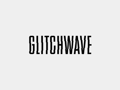 Soundsnap Typography #6 - Glitchwave branding design distorted futuristic glitch icon illustration neon retro typography ui vector wave