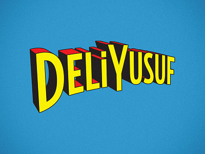 Yesilcam Superheroes / Deli Yusuf book cinema comic hafiye kutan kutanural movie retro simsek sinema superheroes turkey turkish typography ural yesilcam