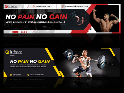 Download Free LinkedIn Fitness Banner