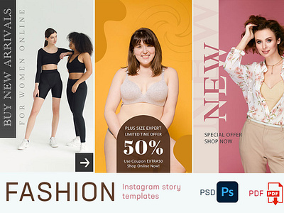 Fashion Design Instagram Story template