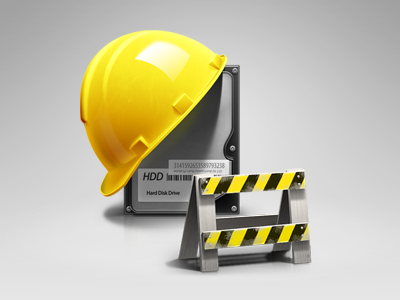 Image Tool construction disk drive hard hdd helmet icon mac maintenance repair simultaneous utility yellow
