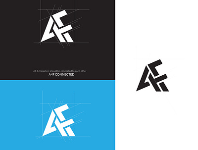 a4f logo design a4f a4f logo af branding design graphic design illustration logo typography typography logo vector