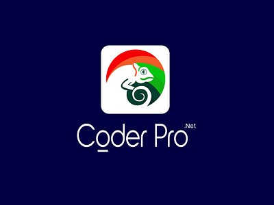 coder pro logo design