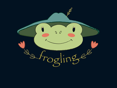 Frogling art illustration