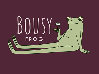 Bousy frog