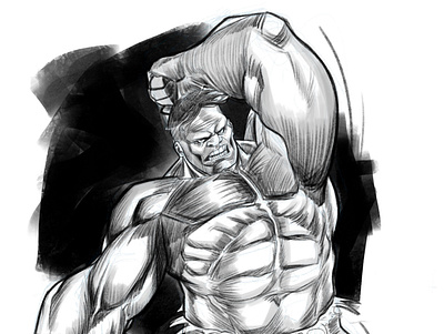 HULK hulk illustration marvel marvelcomics procreate