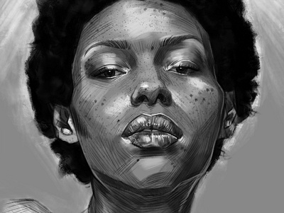 woman fine art illustration painting