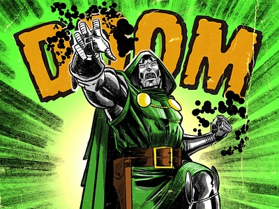 DOOOOOOOOOM! drdoom illustration marvel marvelcomics procreate