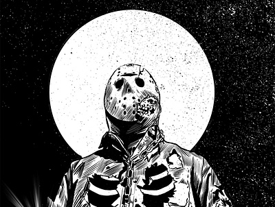 Friday the 13th illustration